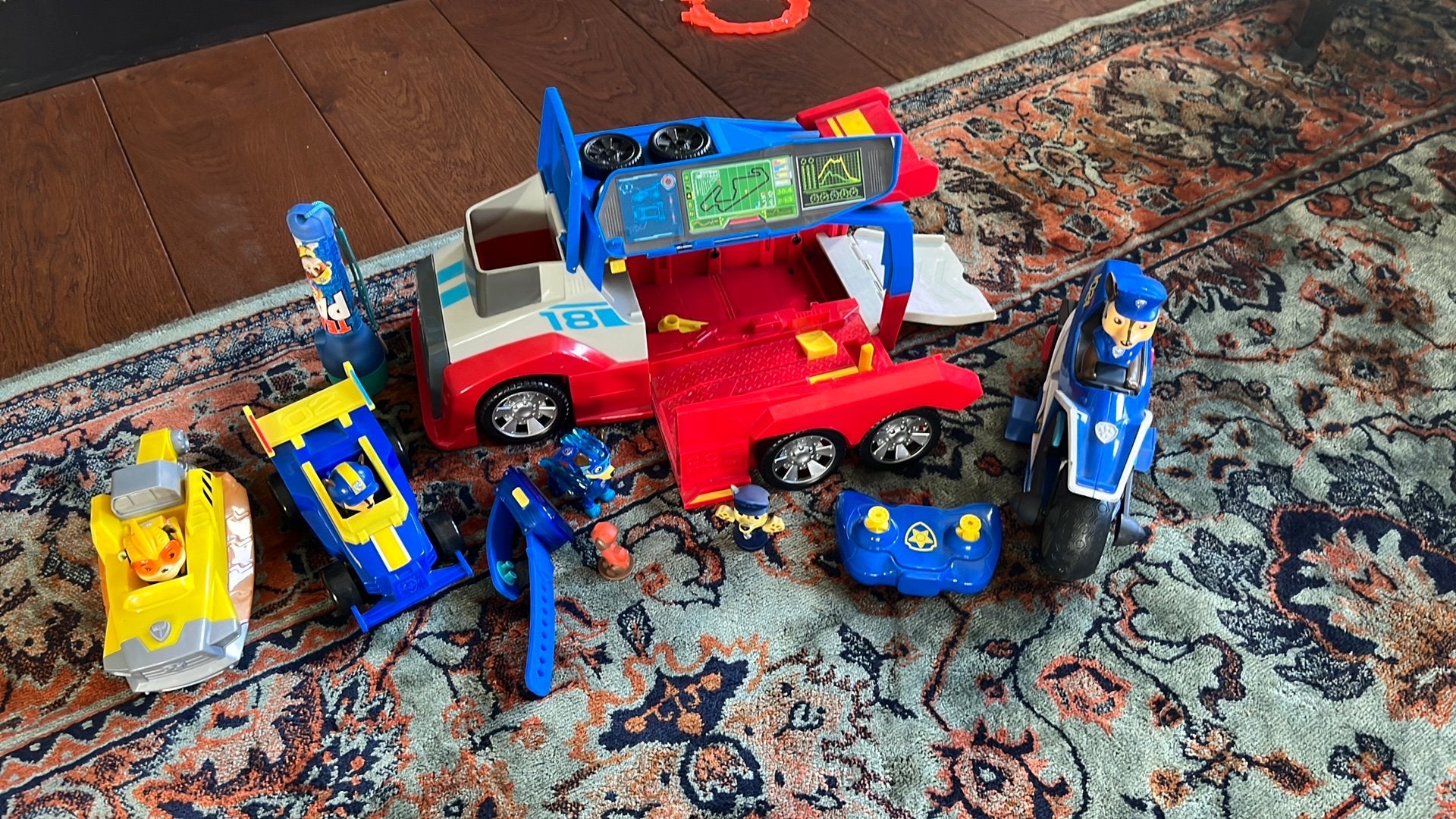 Paw patrol, Kinderen en Baby's, Speelgoed | Speelgoedvoertuigen, Ophalen of Verzenden, Gebruikt, Afstandsbediening