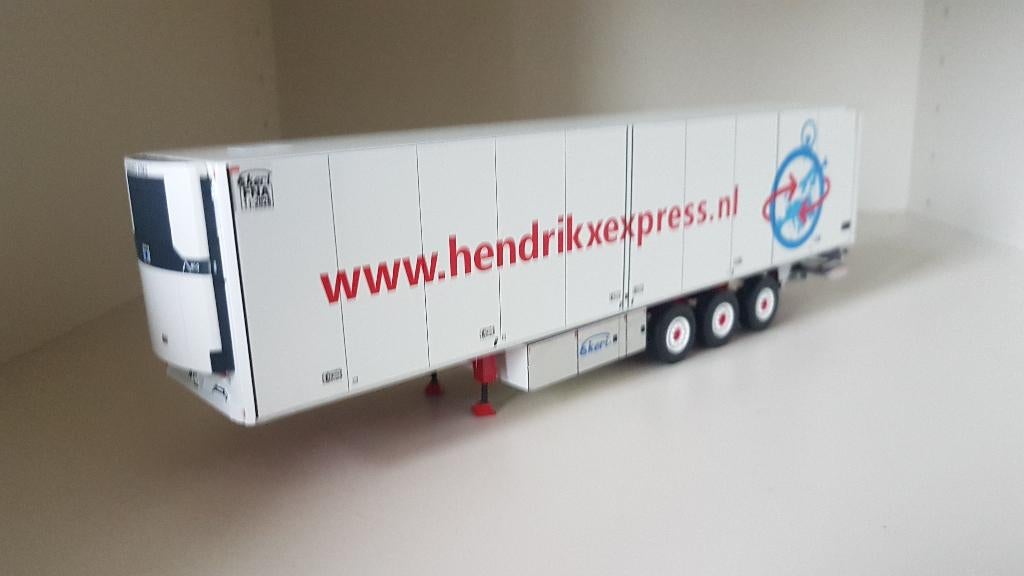 Hendrikx Express koeltrailer, Ophalen of Verzenden, Zo goed als nieuw, Bus of Vrachtwagen, Tekno