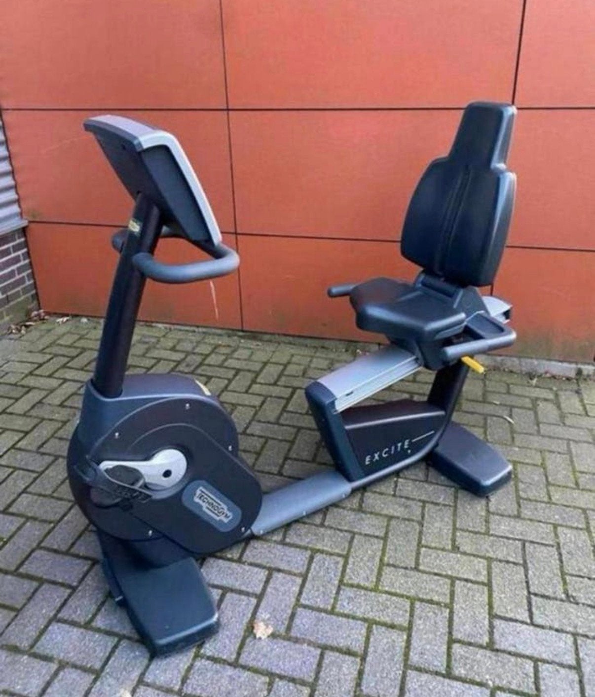 Technogym Recline Bike, Ophalen, Zo goed als nieuw, Overige typen
