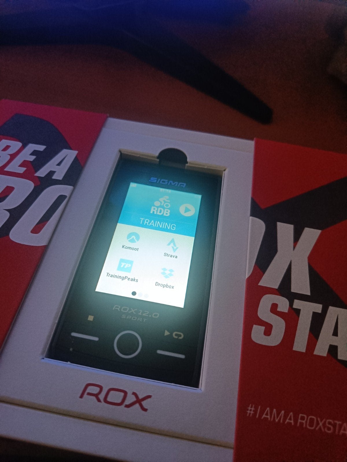 Sigma Rox 12.0 Sport Fietsnavigatie GPS, Ophalen, Waterdicht, Gebruikt