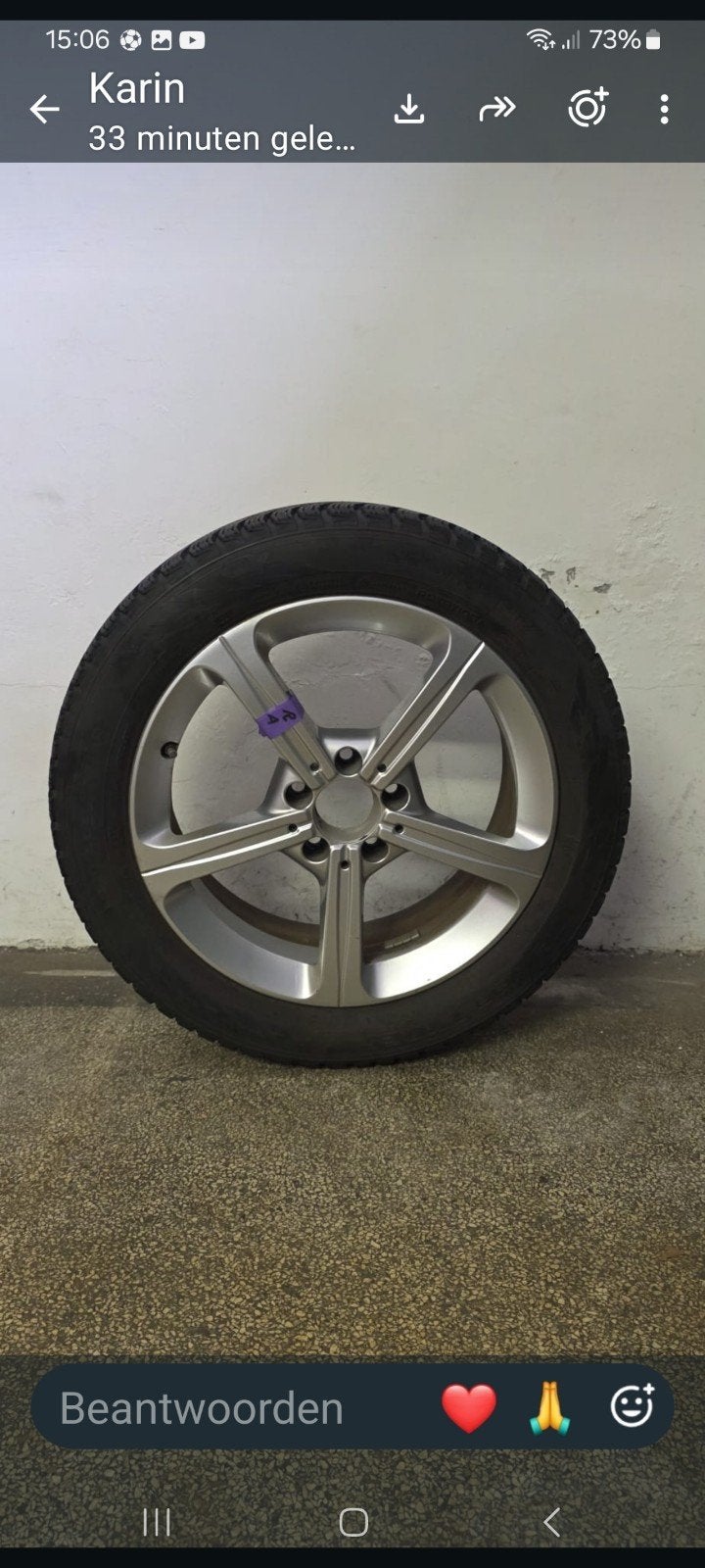 winterbanden mercedes nokian, Ophalen, Banden en Velgen, 17 inch, 205 mm