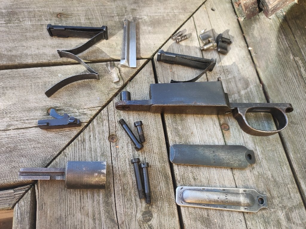 K98 k accesoires Duits WOII geen bodemvondst bajonet helm, Verzamelen, Militaria | Tweede Wereldoorlog, Landmacht, Overige typen
