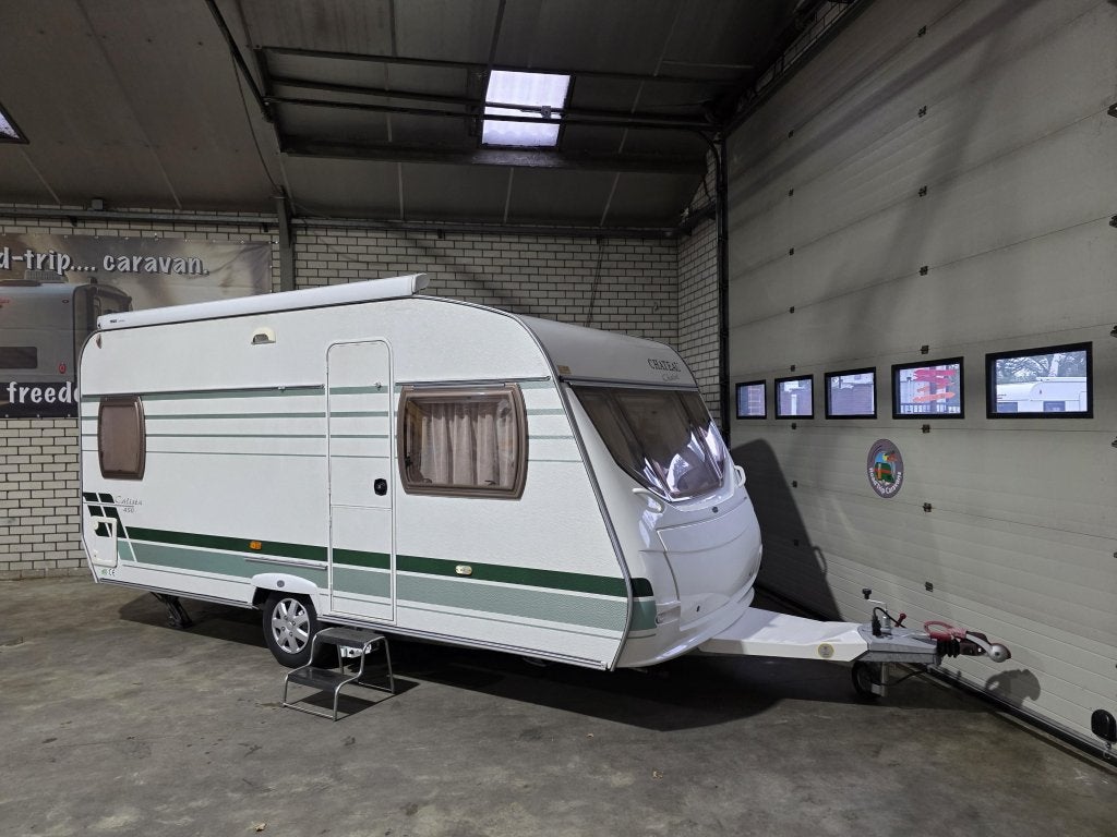 Chateau Calista 450 / Frans bed / Rondzit / Mover / Voortent, Chateau, Rondzit, Bedrijf, 750 - 1000 kg