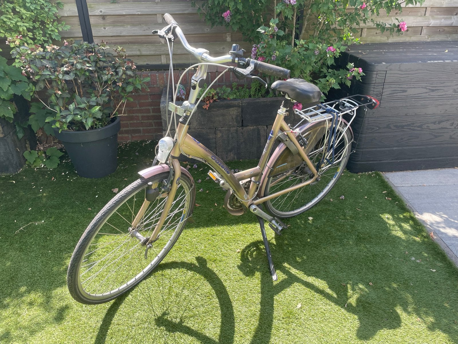 Gazelle Lausanne damesfiets - Comfortabel en compleet, Ophalen, Versnellingen, Gazelle, Trommelrem