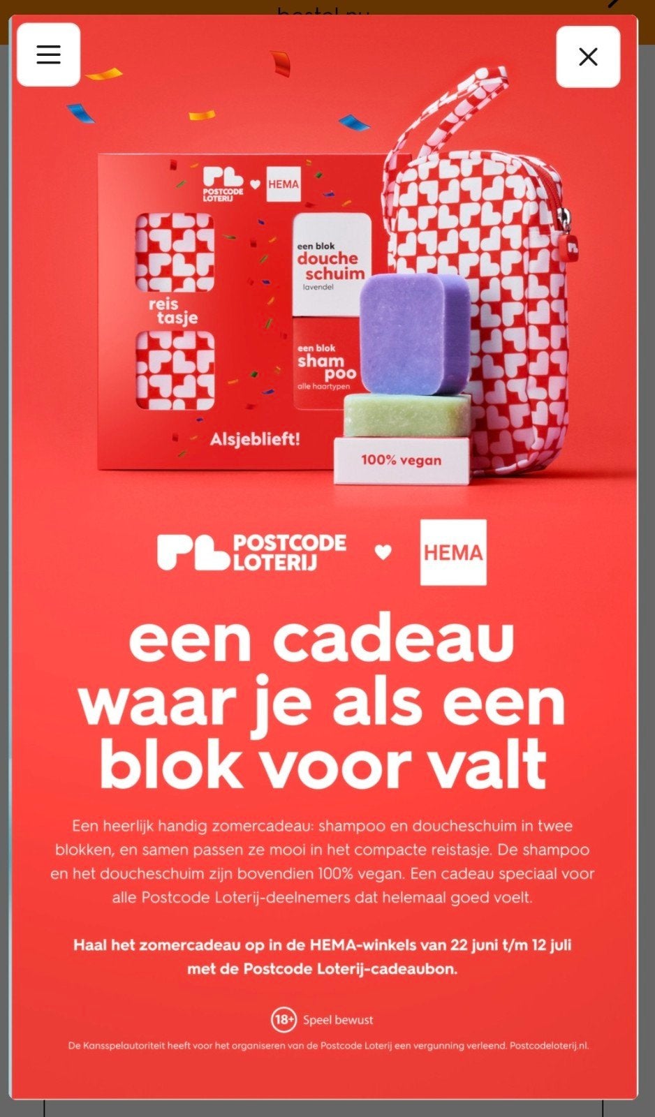 Gezocht postcodeloterij hema zeepjes., Overige typen