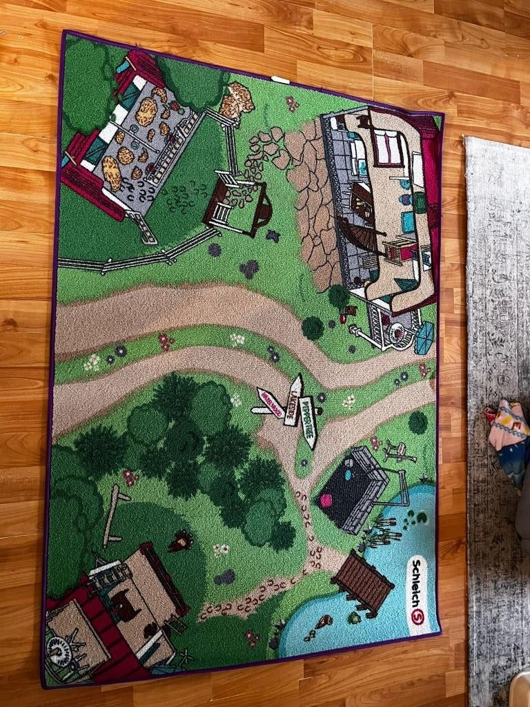 speelmat Schleich paarden club, Ophalen, Zo goed als nieuw