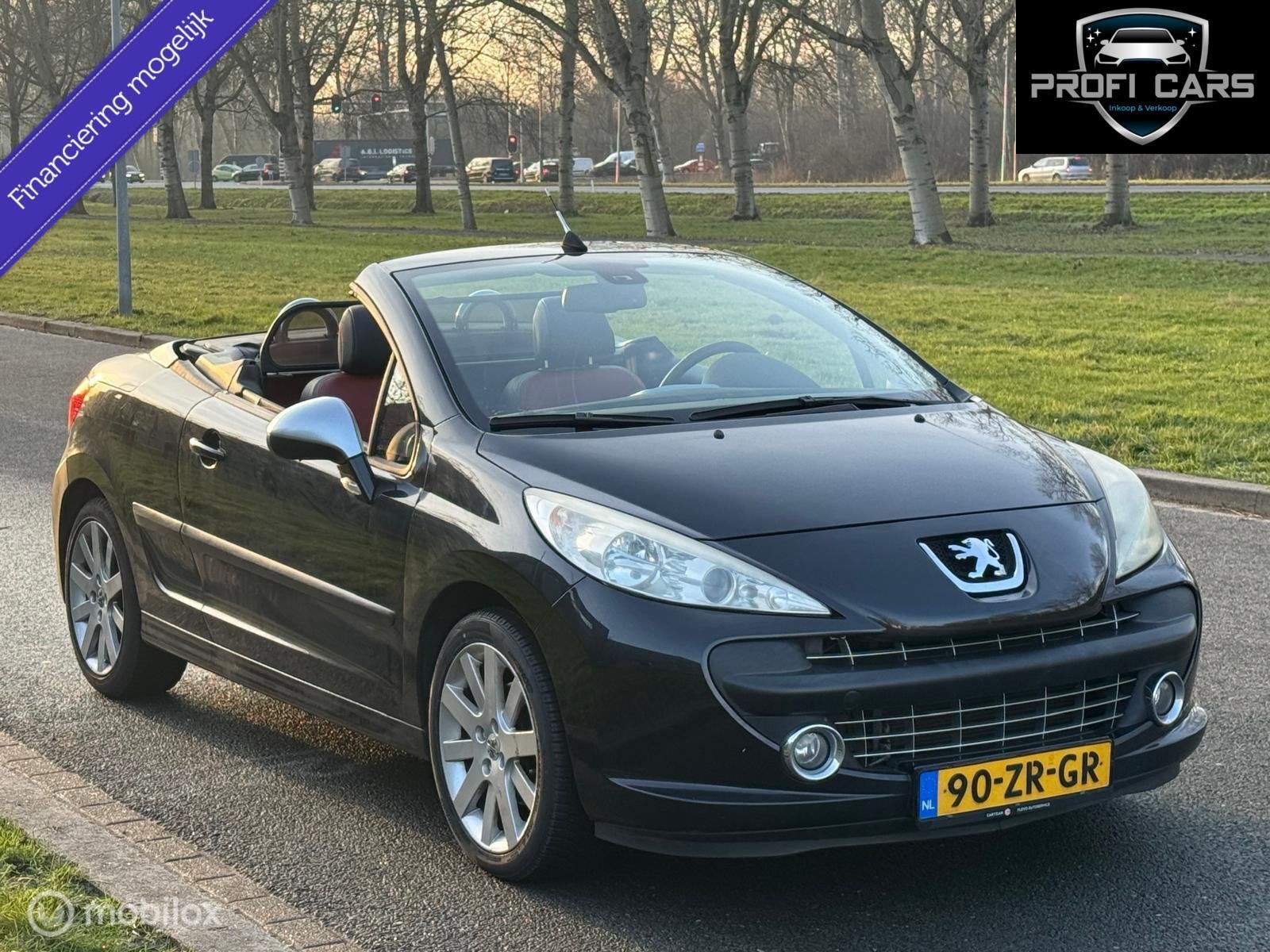 Peugeot 207CC 1.6-16V Leer Stoelverwarming Cruise Airco NAP, Voorwielaandrijving, Stoelverwarming, Gebruikt, 4 cilinders