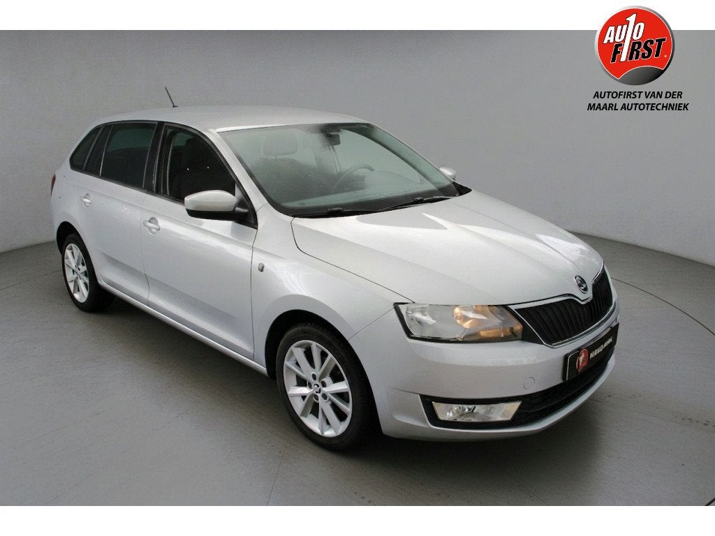 Skoda Rapid Spaceback 1.2 TSI Grt Amb BL P (bj 2015), Auto's, Keurmerk '100% Onderhouden', Euro 5, Gebruikt, 4 cilinders