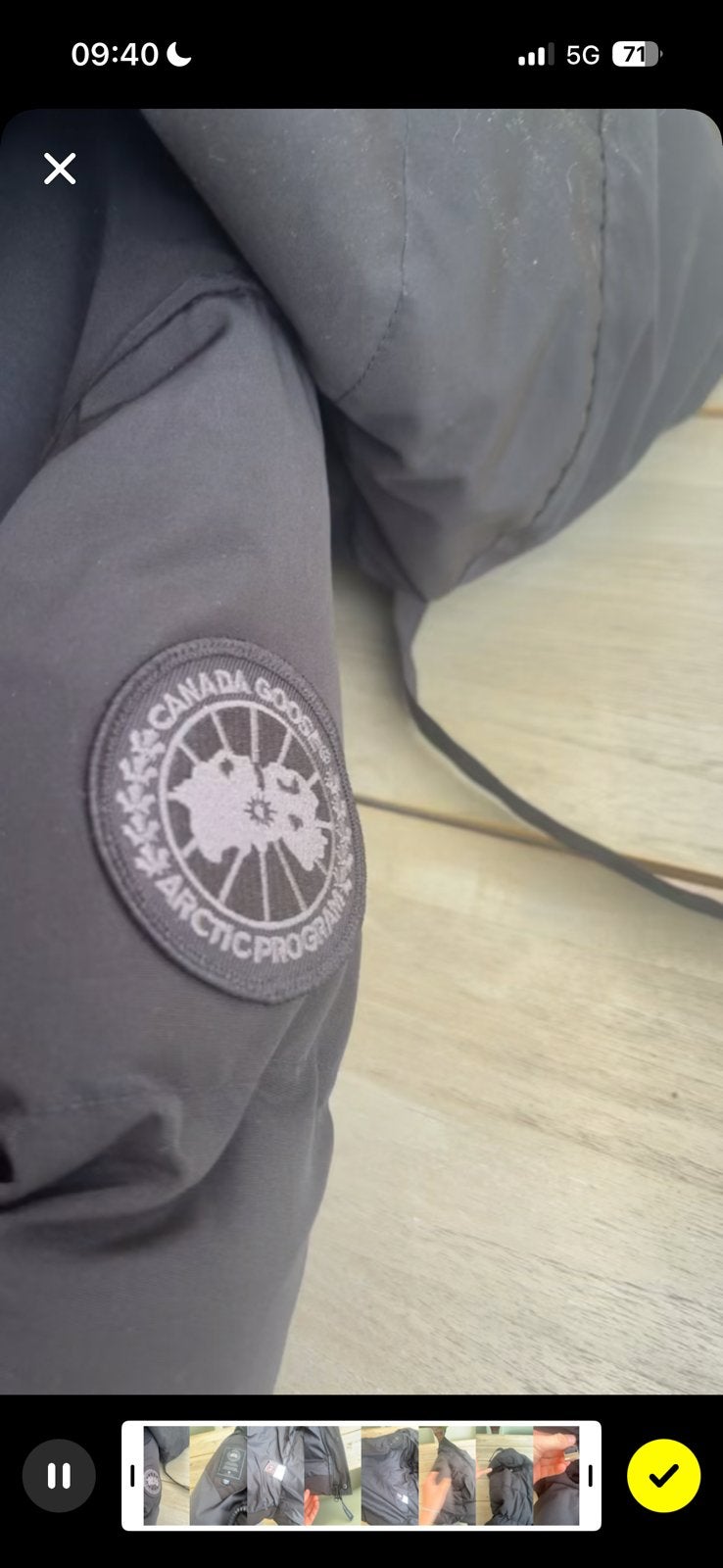 Canada Goose Jas, Ophalen of Verzenden, Zo goed als nieuw, Zwart