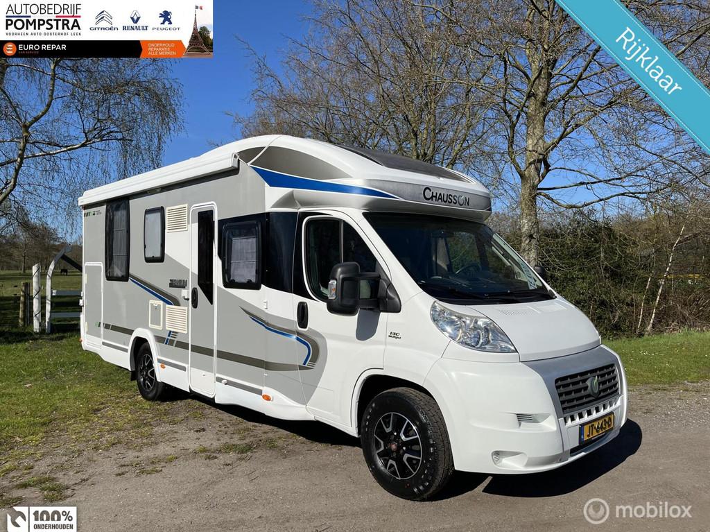 Chausson TITANIUM 728EB/4 PERSOONS/OFF-GRID/QUEENSBED/HEFBED, Chausson, Airbags, 7 tot 8 meter, Half-integraal