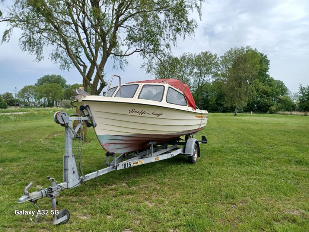 Rana 17 Kajuitboot met Honda 20pk buitenboordmotor, Watersport en Boten, Vis- en Consoleboten, Ophalen of Verzenden, Gebruikt
