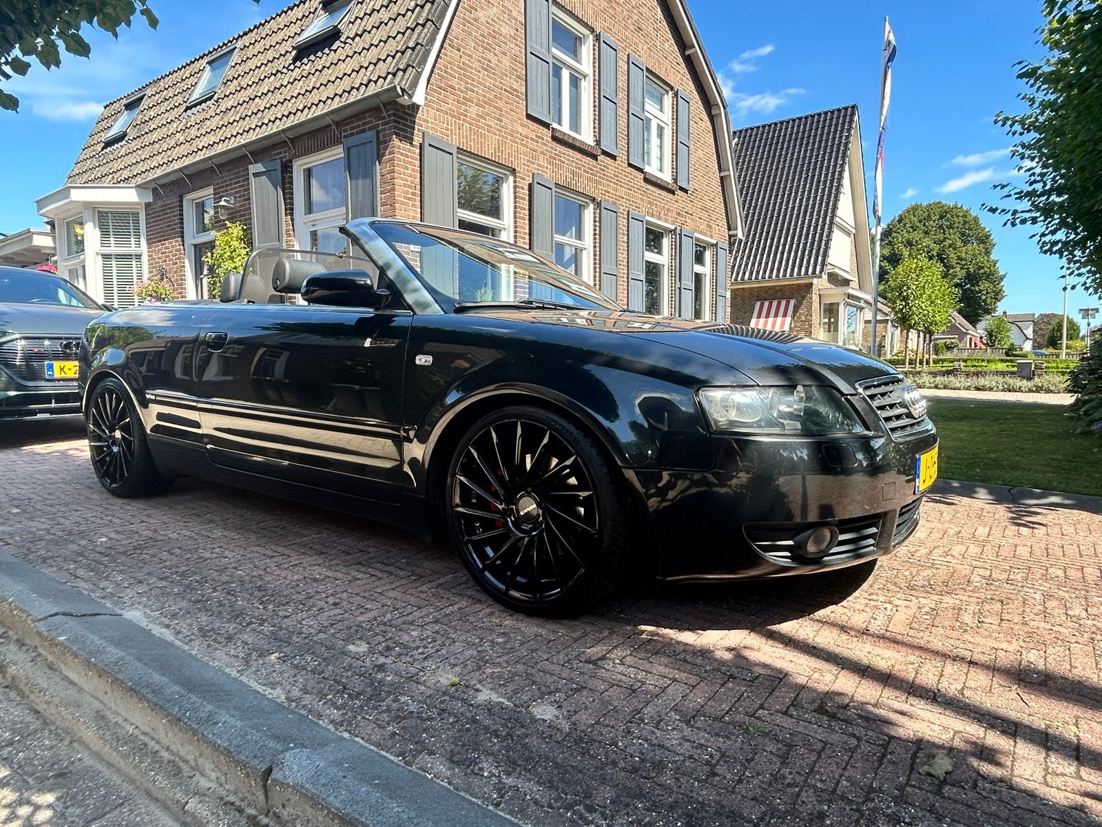 Audi 2003 Zwart, Voorwielaandrijving, Bluetooth, Zwart, Cabriolet