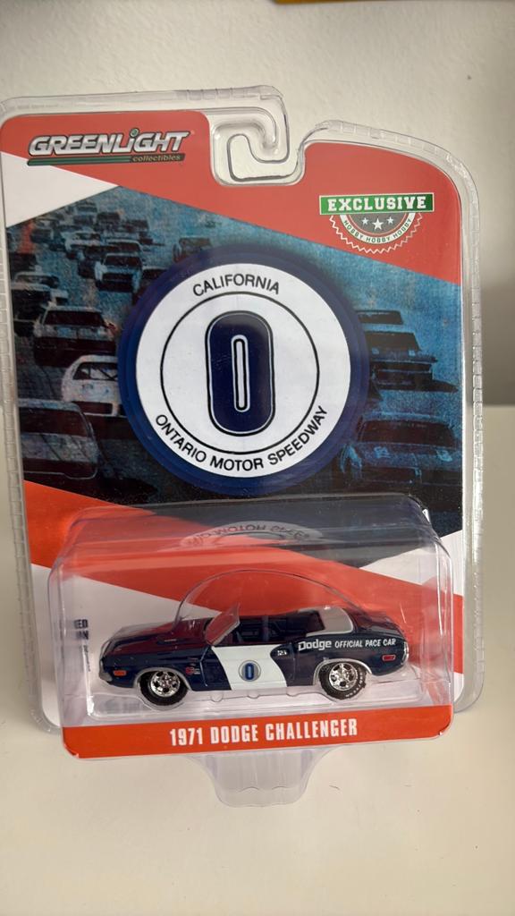 Greenlight 1971 Dodge Challenger 1/64, Ophalen of Verzenden, Nieuw, Auto
