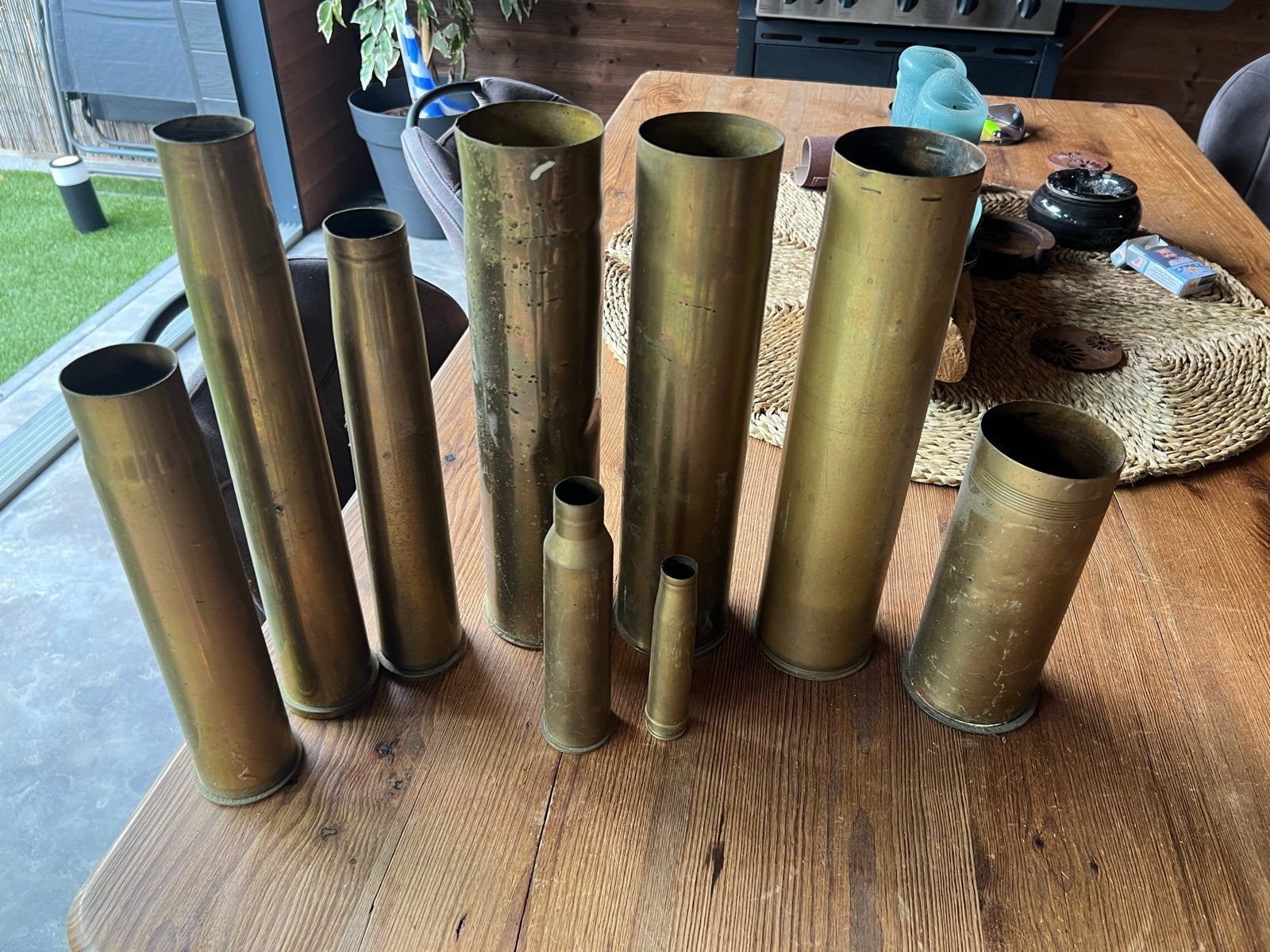 Diverse verzameling messing hulzen, Verzamelen, Militaria | Algemeen, Ophalen of Verzenden, Overige soorten, Overige gebieden