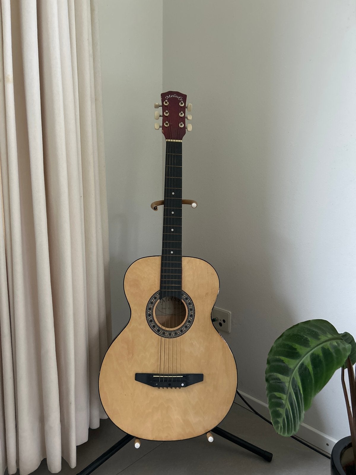 Melody MP-80/N akoestische gitaar, Ophalen, Gebruikt, Western- of Steelstringgitaar