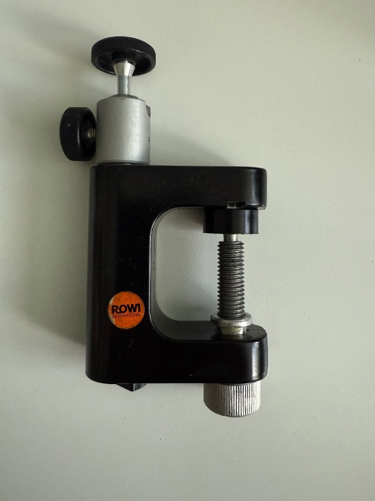 Rowi mini-statief / balhoofd met tafelklem, Ophalen of Verzenden, Zo goed als nieuw, Driepoot