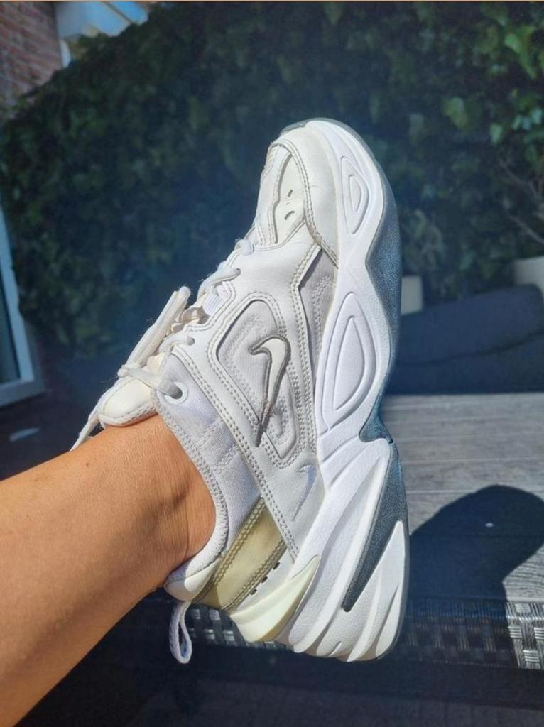 Nike M2K Tekno sneakers maat 37,5, Kleding | Dames, Ophalen of Verzenden, Gedragen, Sneakers of Gympen