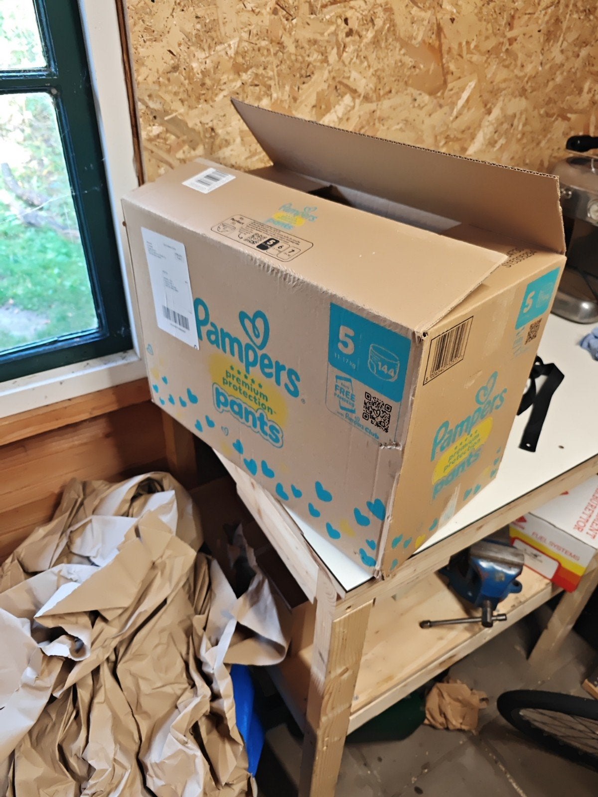 Pampers Premium Protection Pants Maat 5, 144 stuks, Ophalen of Verzenden, Nieuw