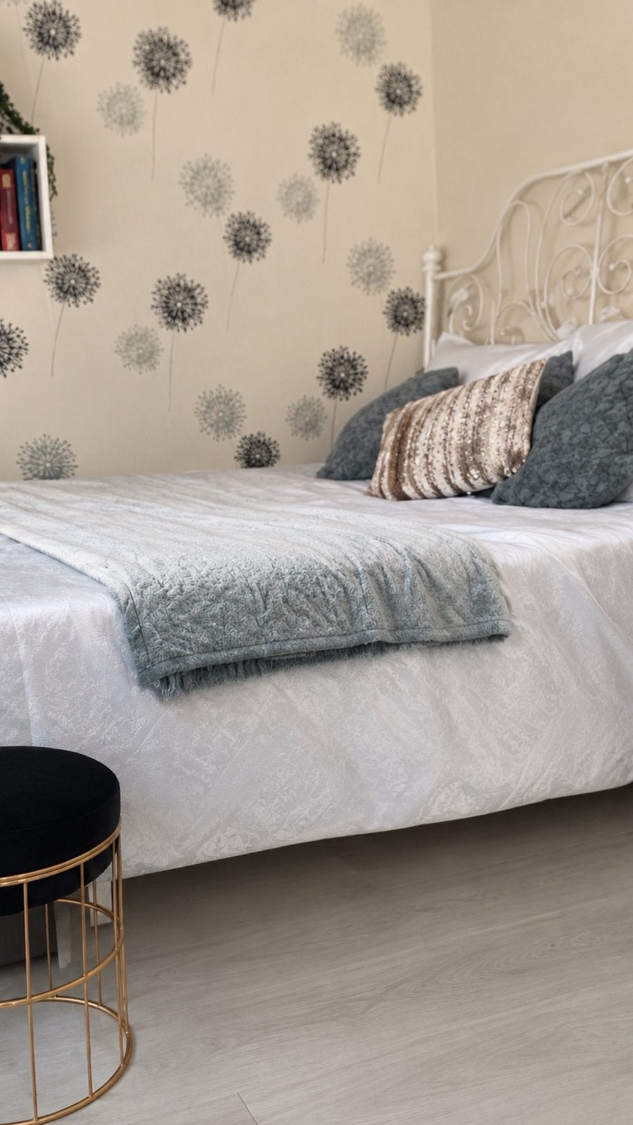 Ikea bed leirvik, Ophalen, Gebruikt, Wit, 140 cm