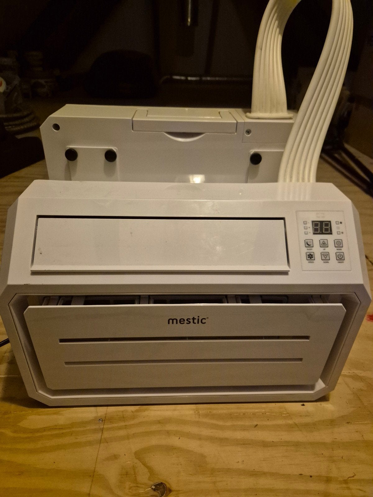 Mestic SPA-3000 Mobiele Airco - split airco caravan / camper, Ophalen, Minder dan 60 m³, 3 snelheden of meer, Zo goed als nieuw