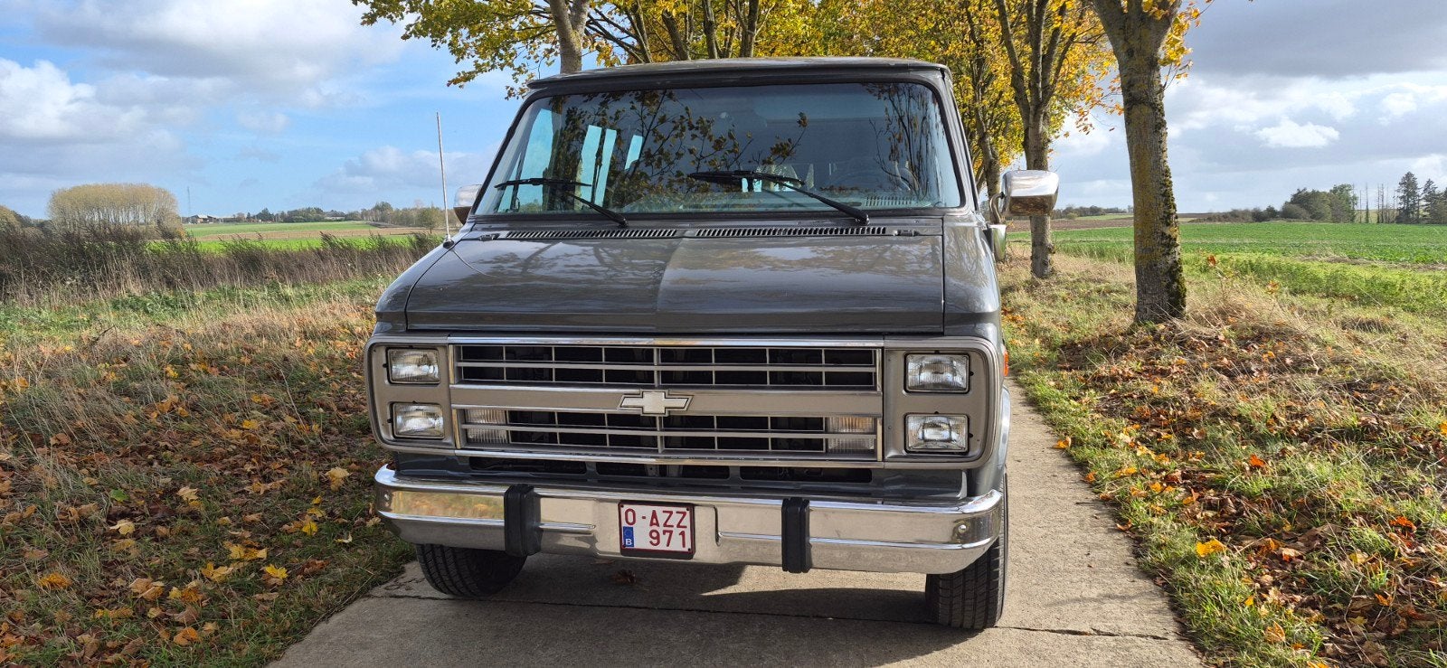 Chevrolet Chevy Van Crestliner, Auto's, Automaat, Achterwielaandrijving, Chevrolet, Alcantara