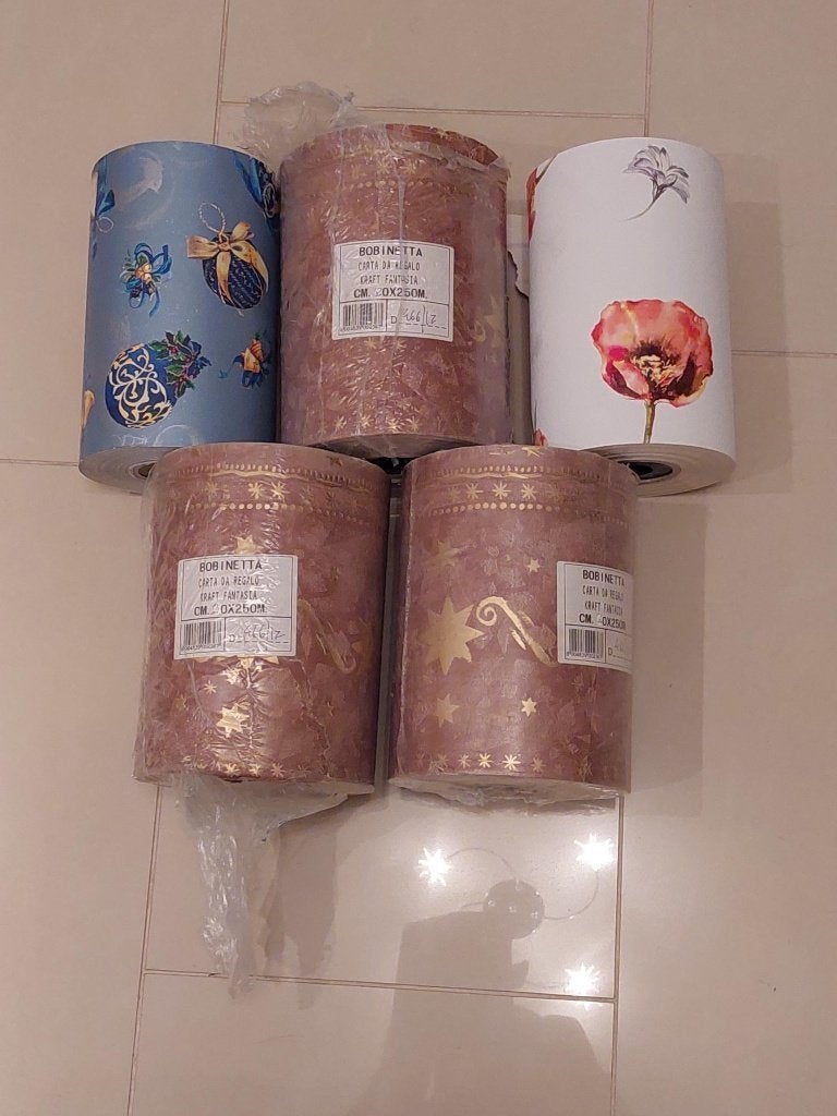 Pakpapier, Diversen, Ophalen