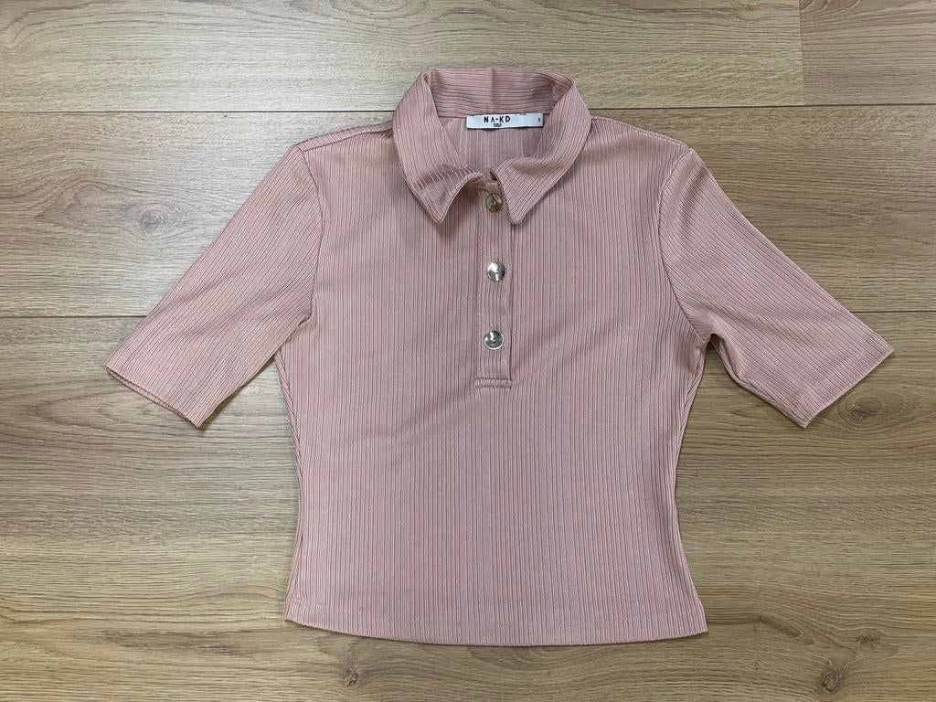 Als nieuw: Na-kd kort shirtje - maat S, Second-Round, Secondround.nl@gmail.com, Ophalen of Verzenden, Zo goed als nieuw