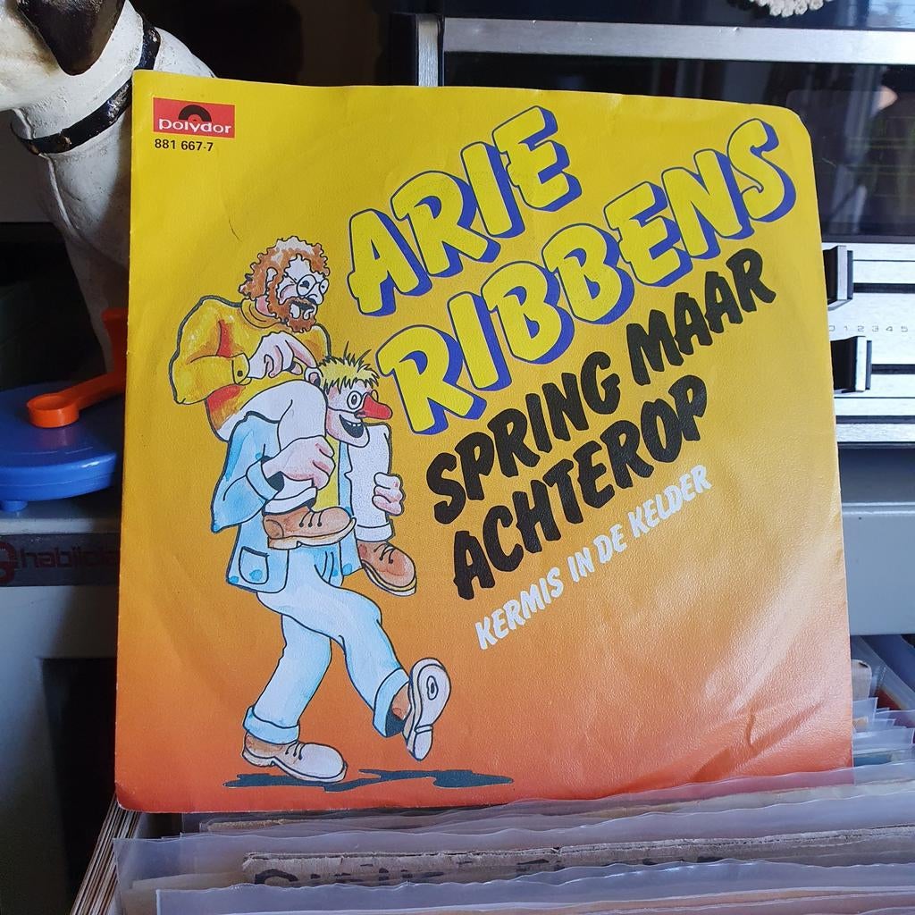 Arie Ribbens  - Spring maar achterop, Ophalen of Verzenden, Zo goed als nieuw, Overige formaten, Levenslied of Smartlap