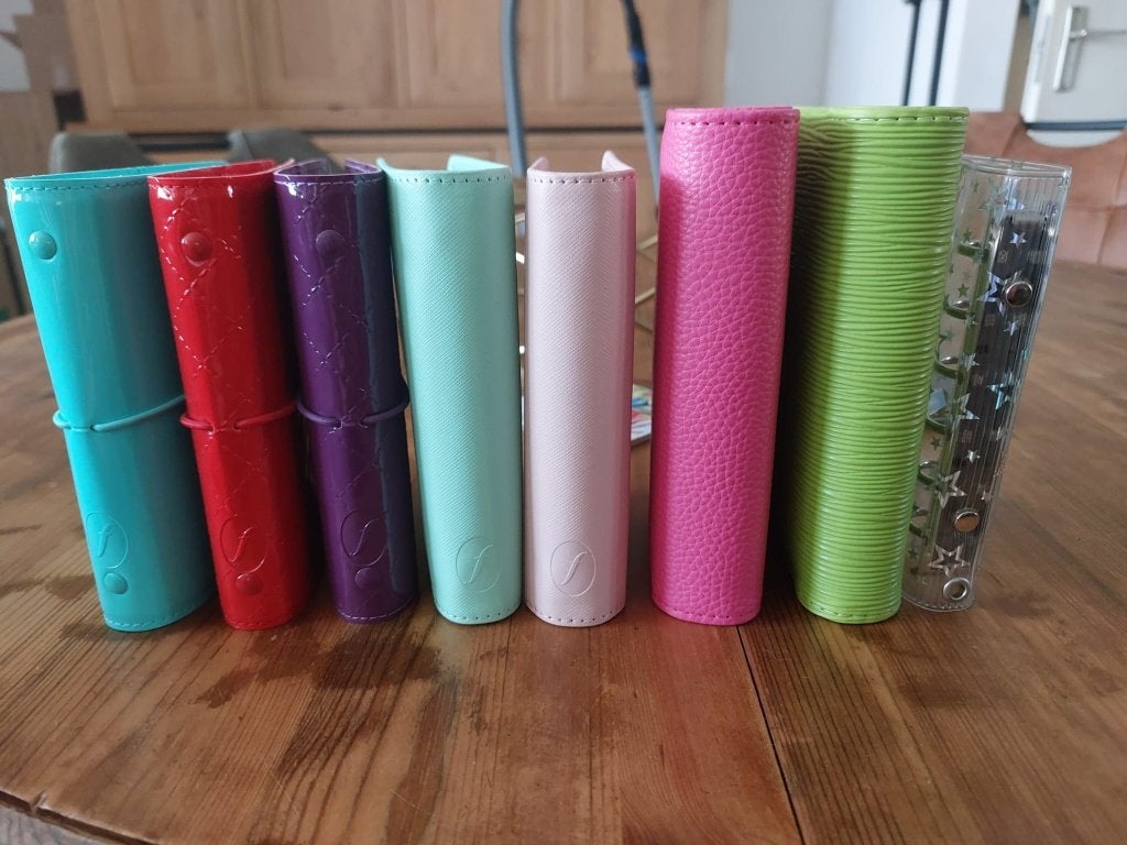 Diverse binders a7, a6, a5 Filofax, Carpediem, BT en overig, Ophalen of Verzenden, Zo goed als nieuw