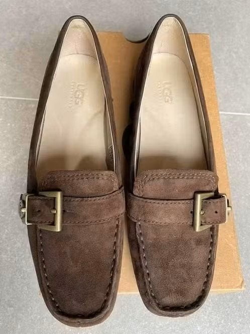 UGG schoenen, mocassin bruin, maat 37, UGG, Bruin, Nieuw, Ophalen of Verzenden