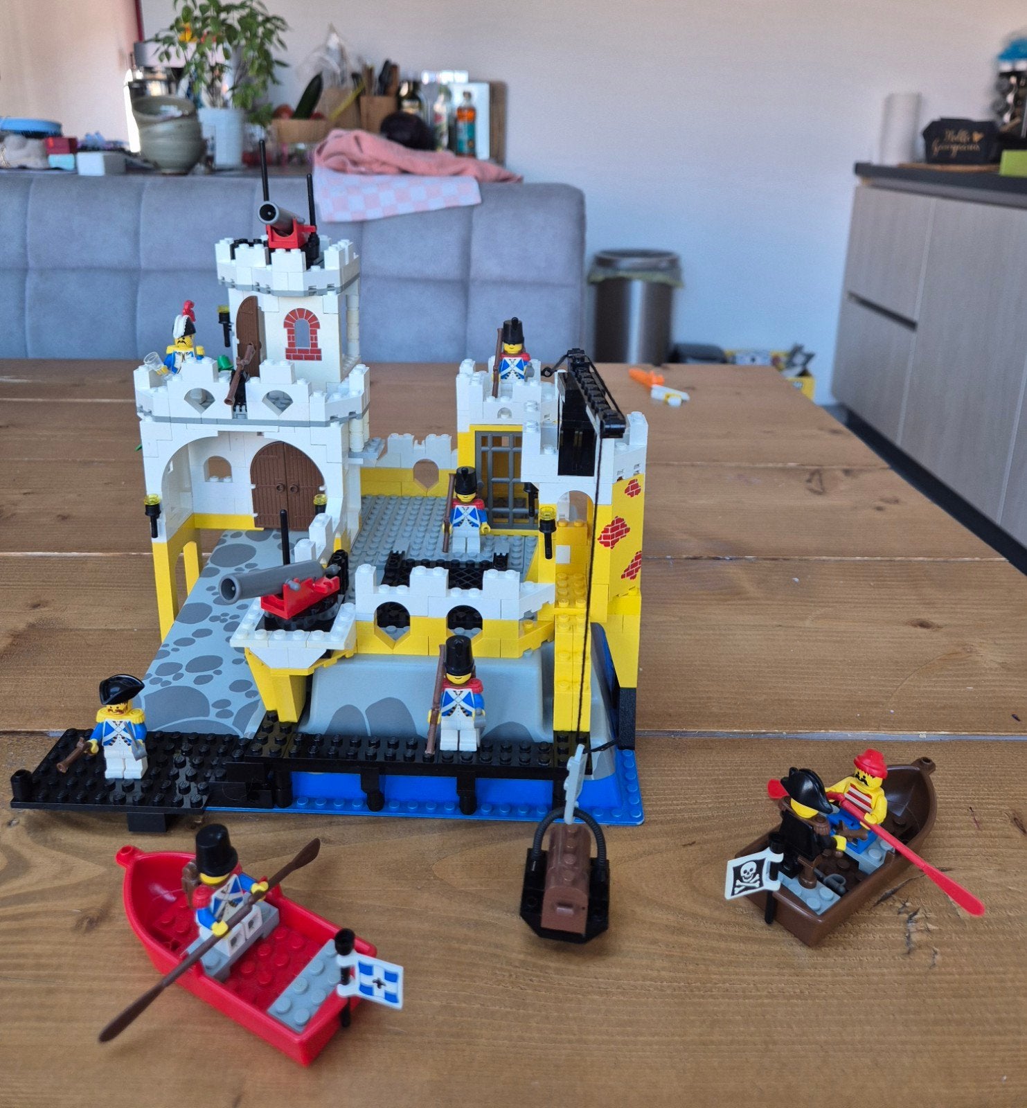 Lego Pirates 6276 Eldorado Fortress, Gebruikt, Lego, Inclusief minifiguren, Complete set