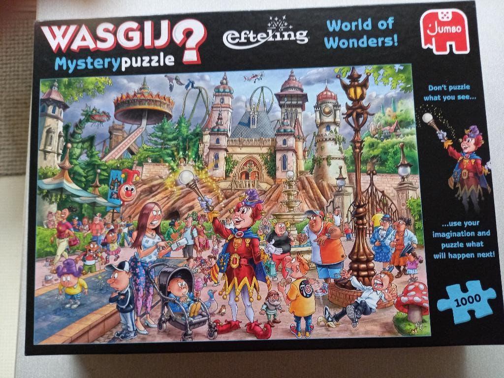 Wasgij puzzels in veelvoud, Ophalen, 500 t/m 1500 stukjes, Zo goed als nieuw, Legpuzzel
