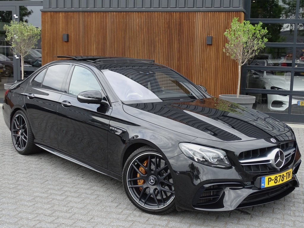 Mercedes-Benz E-Klasse 63S AMG 612PK V8 4-Matic / Burmester, Auto's, Automaat, Gebruikt, 1890 kg, Sedan