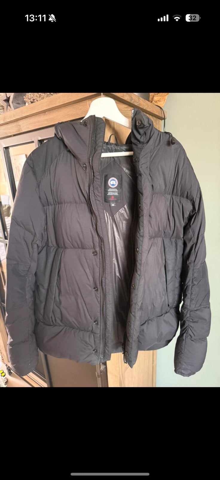 Canada Goose Armstrong - Zwart, Maat M, Ophalen of Verzenden, Zo goed als nieuw, Maat 38/40 (M), Zwart
