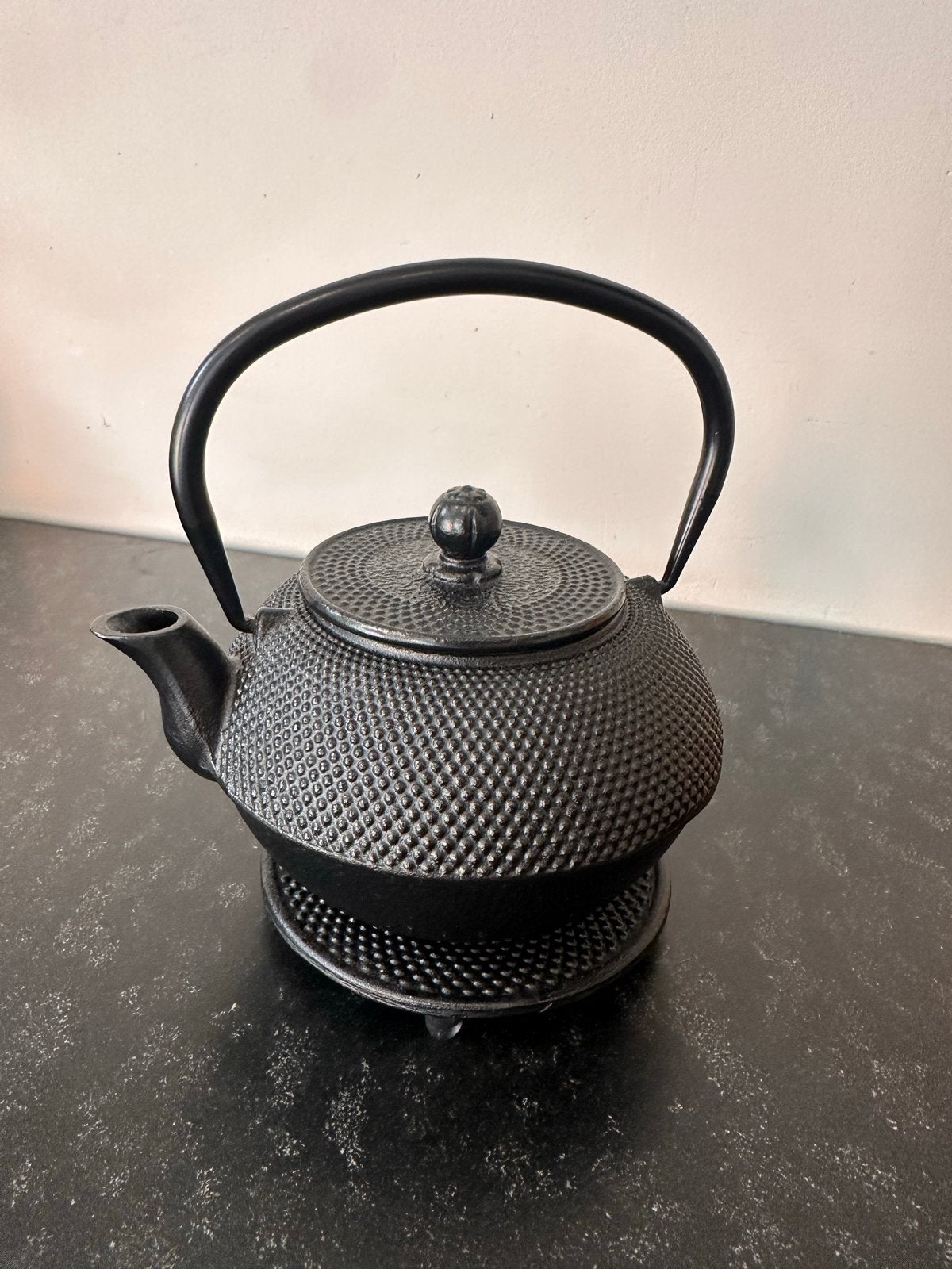 Bredemeijer theepot van gietijzer, Theepot/fluitketel, Gebruikt, Bredemeijer, Ophalen of Verzenden