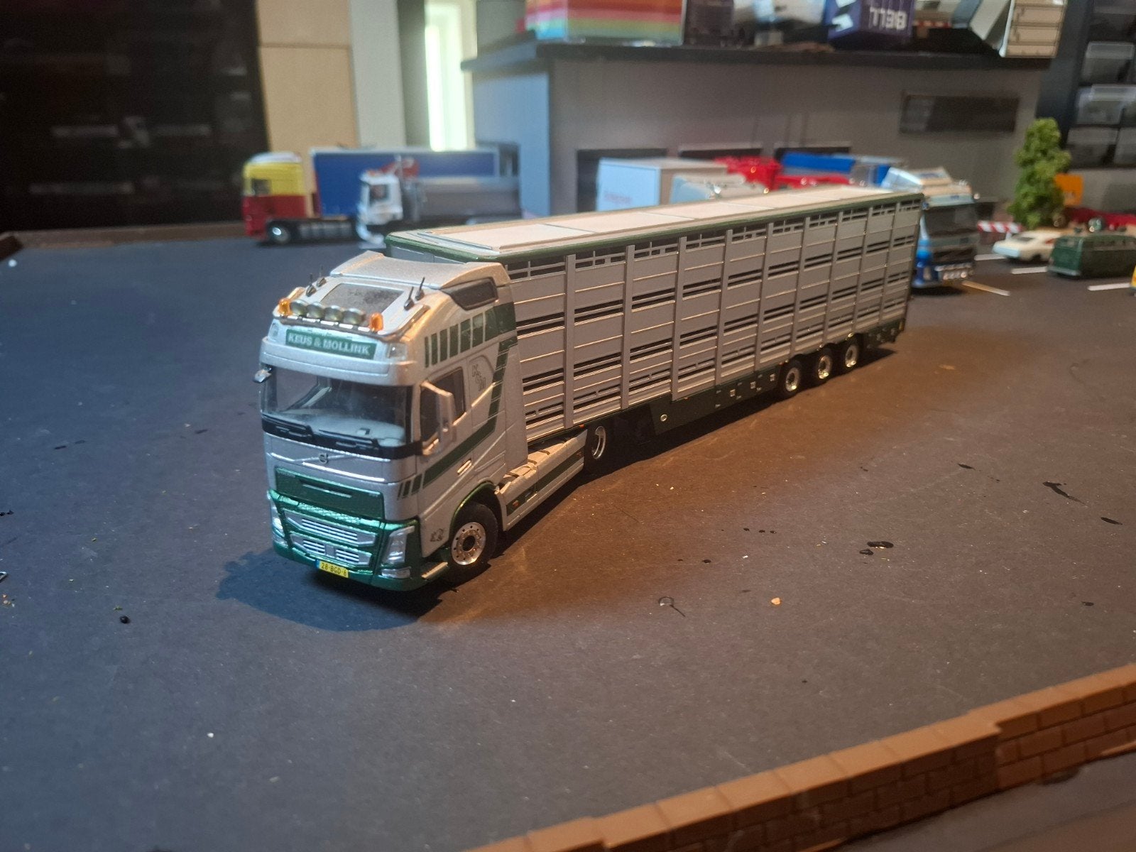 volvo  keus & mollink, Hobby en Vrije tijd, Modelauto's | 1:50, Ophalen of Verzenden, Nieuw, Bus of Vrachtwagen, Wsi