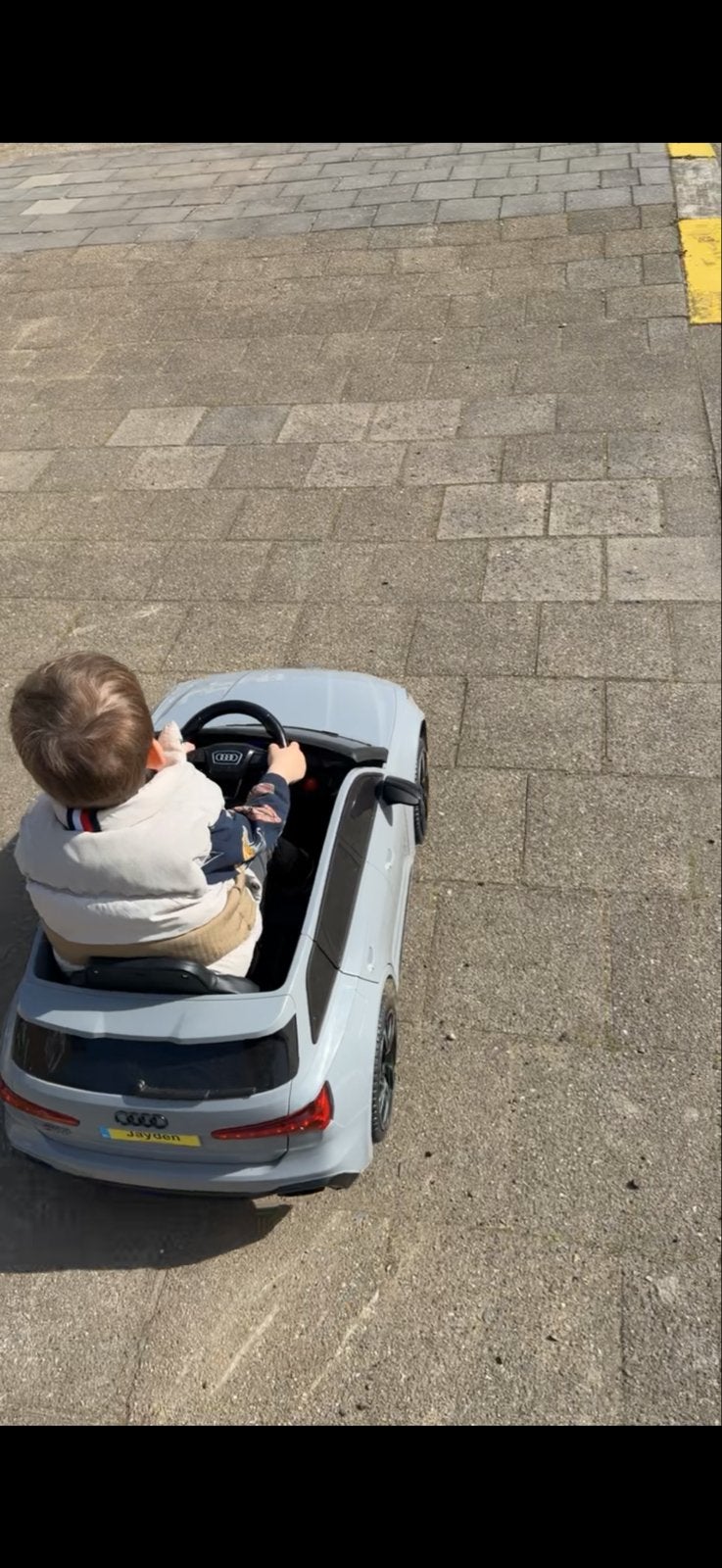 Elektrische kinderauto Audi RS6 - Zo goed als nieuw, Kinderen en Baby's, Speelgoed | Buiten | Voertuigen en Loopfietsen, Ophalen