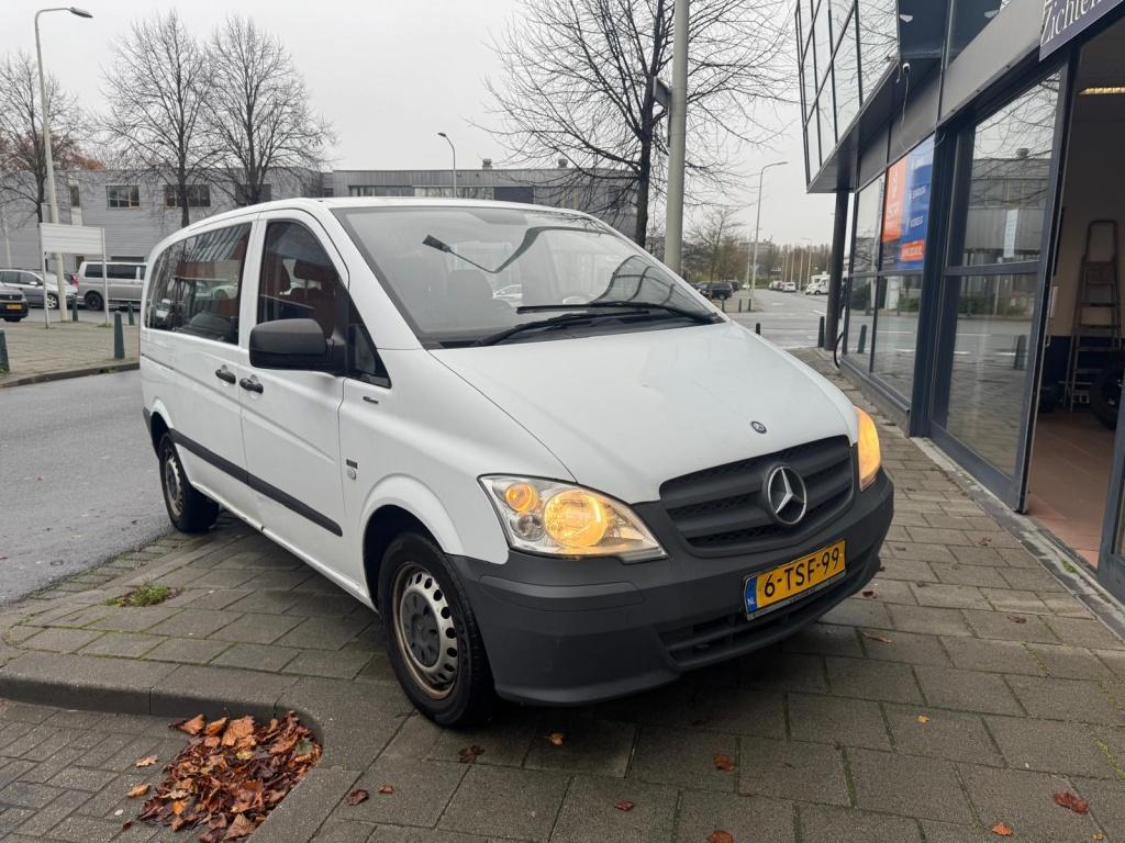 Mercedes-Benz Vito 110 CDI 320 Lang (bj 2014), Auto's, Voorwielaandrijving, Euro 5, Gebruikt, 2000 kg