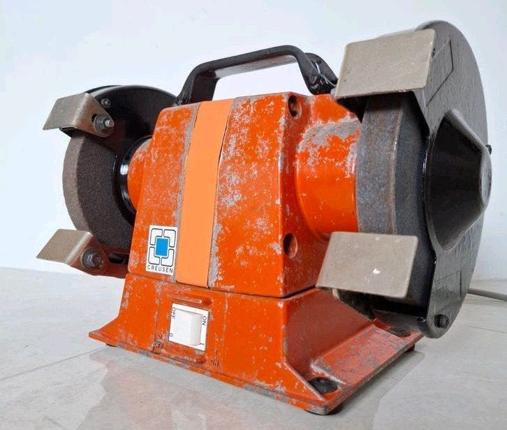 Professionele Creusen DS2150T werkbankslijpmachine, 150 mm, Ophalen, Gebruikt, Minder dan 700 watt, Werkbankslijpmachine