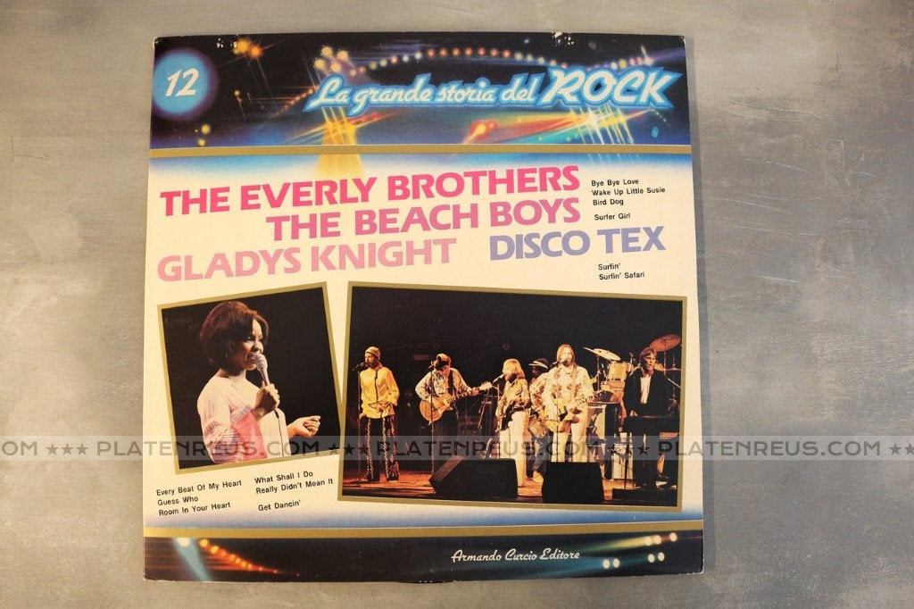 LP The Everly Brothers, The Beach Boys ,Gladys Knight 4013, LP, Gebruikt, 12 inch, Poprock
