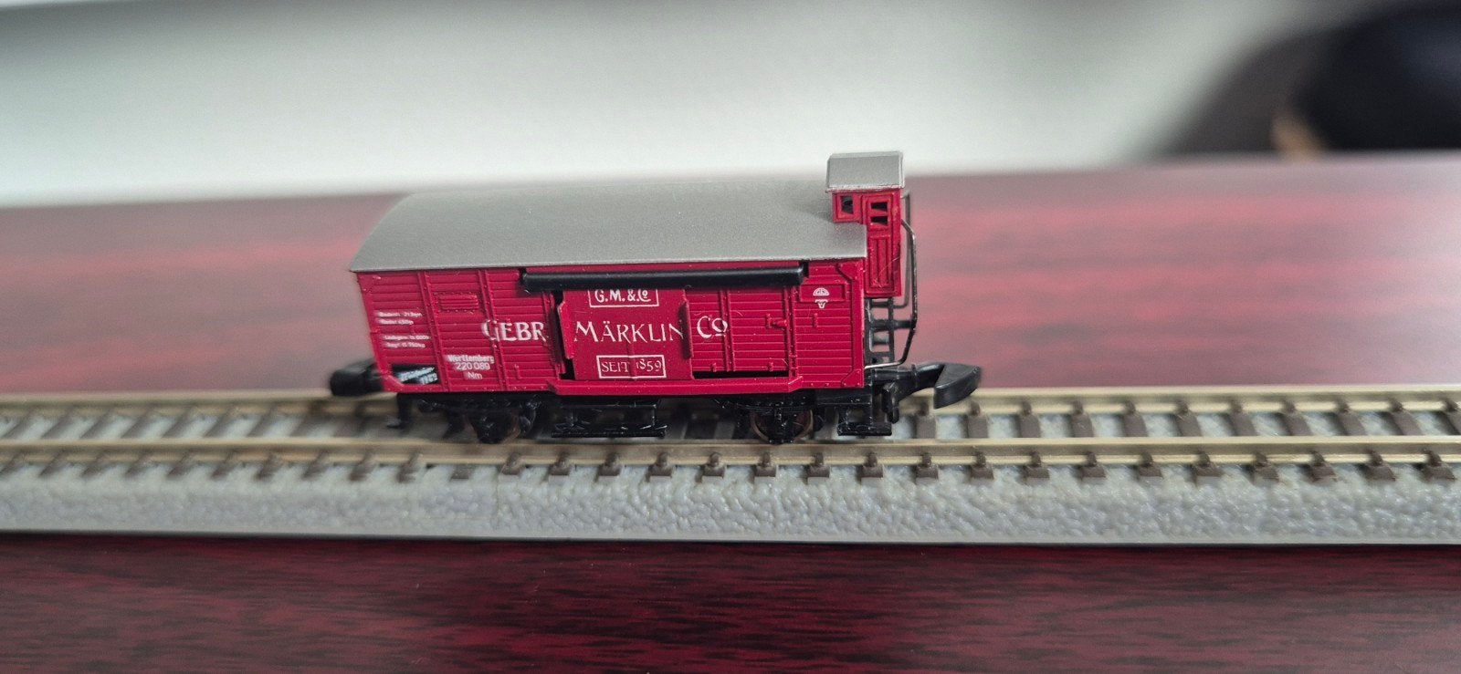 Märklin Z Museumswagen 1989, Hobby en Vrije tijd, Gelijkstroom, Wagon, Ophalen of Verzenden, Zo goed als nieuw