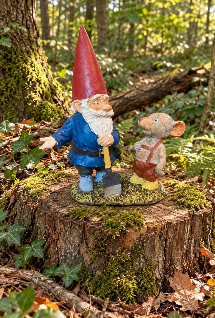 David de kabouter met Muis, Verzamelen, Ophalen of Verzenden, Zo goed als nieuw, Fantasy