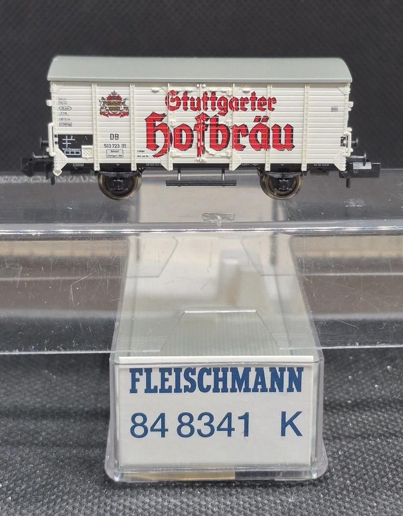 Fleischmann 84 8341 - bierwagen `Stuttgarter Hofbräu`(15228), Hobby en Vrije tijd, Modeltreinen | N-Spoor, Gelijkstroom, Fleischmann