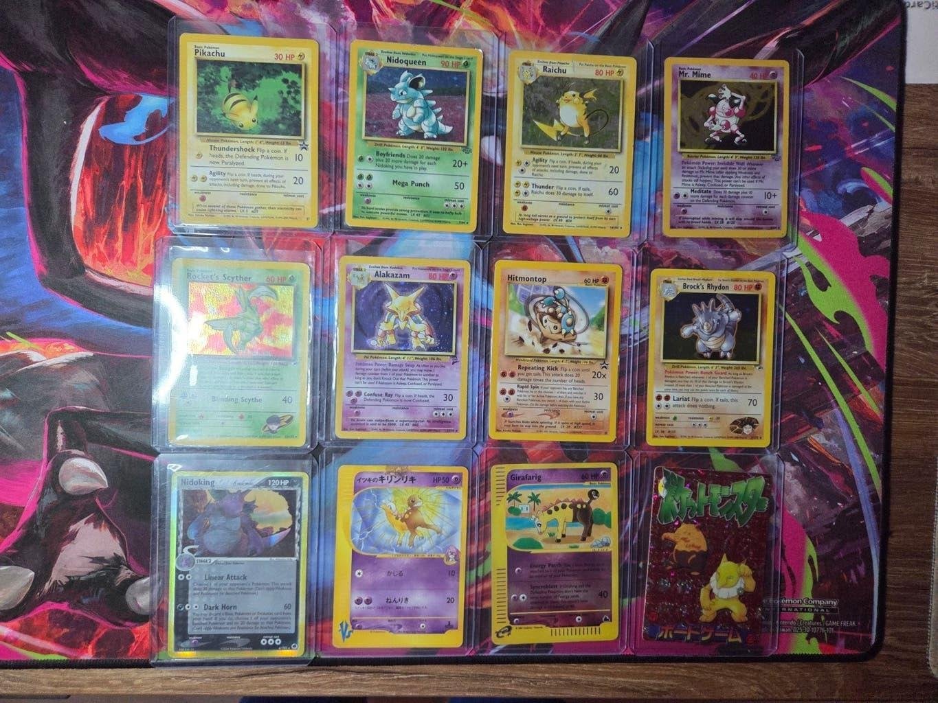 Lot vintage pokemon kaarten, Hobby en Vrije tijd, Verzenden, Zo goed als nieuw, Meerdere kaarten, Foil
