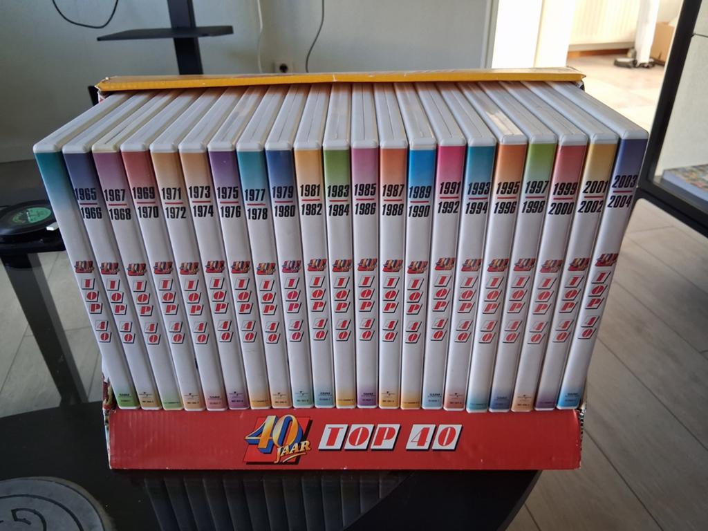 40 Jaar Top 40 DVD & CD Boxset - Complete Collectie, Ophalen of Verzenden, Gebruikt, Pop, Boxset