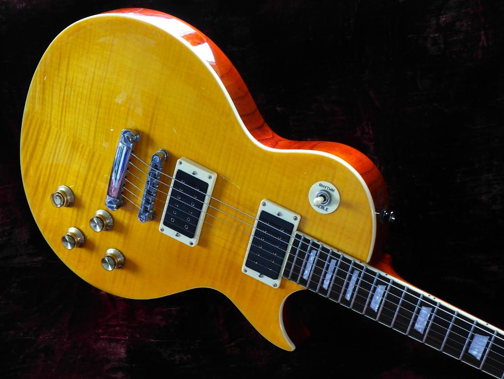 Les Paul  Vintage Paradise + extra's, Ophalen of Verzenden, Zo goed als nieuw, Solid body, Overige merken