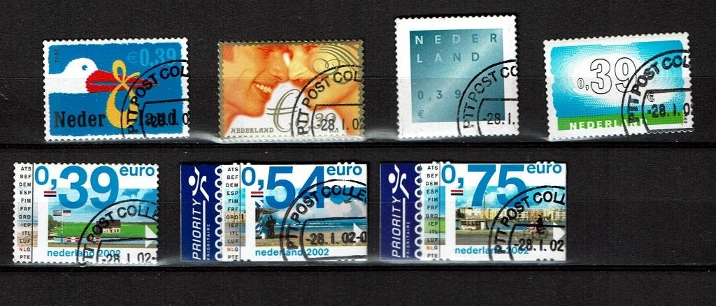 Nederland kavel 113 gestempeld, Verzenden, Na 1940, Gestempeld