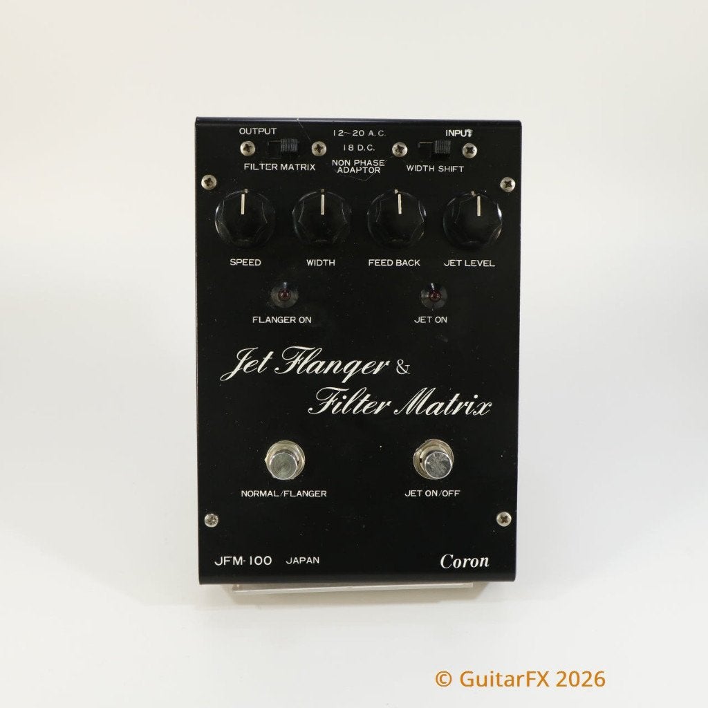 Coron JFM-100 Jet Flanger & Filter Matrix Analog BBD (fully, Muziek en Instrumenten, Gebruikt, -, -, Ophalen of Verzenden