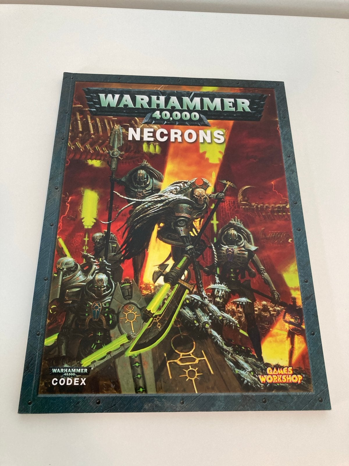 Warhammer 40.000 Necrons Codex - Wargaming Boek, Ophalen of Verzenden, Zo goed als nieuw, Warhammer 40000, Boek of Catalogus