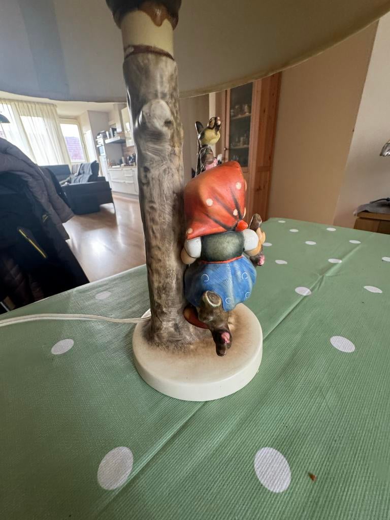 Vintage Hummel Goebel lamp Appel Tree Girl, Ophalen of Verzenden